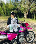 Oso Teddy Bear Sprayground Backpack BLANCO