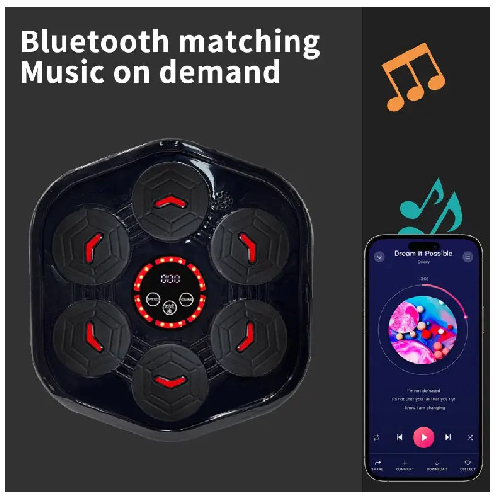 Maquina De Boxeo Musical Bluetooth Luce