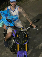 Oso Teddy Bear Sprayground Backpack AZUL