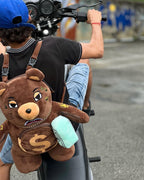 Oso Teddy Bear Sprayground Backpack CAFE