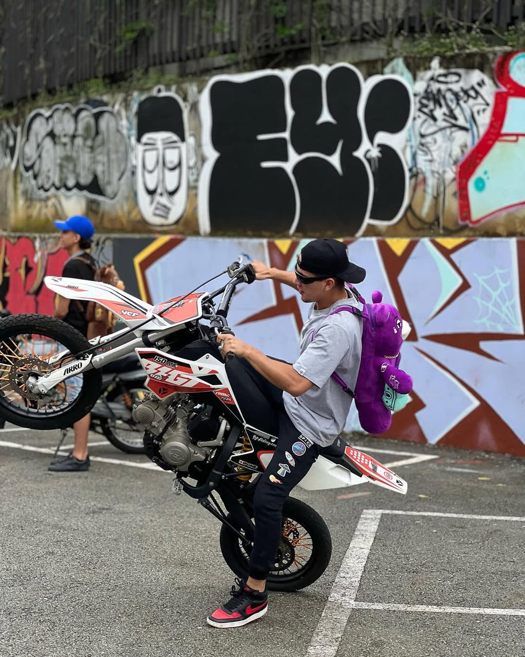 Oso Teddy Bear Sprayground Backpack GRIS